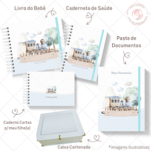 Kit III Memórias - Trenzinho