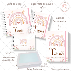 Kit III Memórias - Arco Íris Fofo