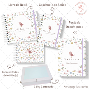 Kit III Memórias - Passarinho