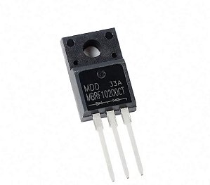 Diodo MBRF10200CT  200v 10a