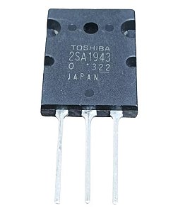 Transistor 2SA1943  Toshiba - Original 230v 15a