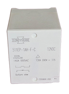Relé 511EP-1AH-F-C 12VDC 140A  SONG CHUAN 511EP AH F C