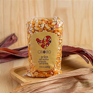 Milho Crioulo Amarelo para Plantar - 400g