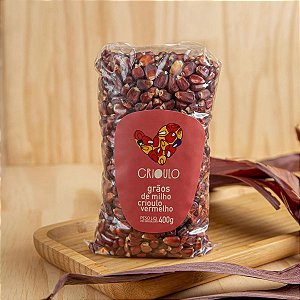 Milho Crioulo Vermelho para Plantar - 400g