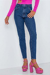 Calça Jeans Agata Cigarrete Flor de Lis F22207