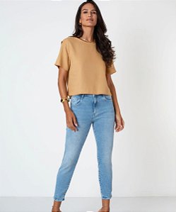 Calça Jeans Flor de LisF62294