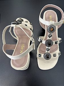 Sandalia Salto Medio Via Scarpa 173618223