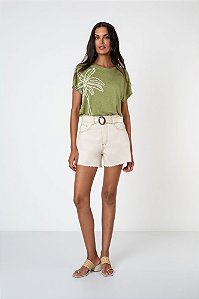 Shorts Jeans Flor de Lis F63284