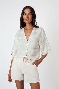 Shorts Alfaiataria Com Cinto F63285