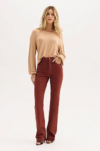 Calça Turmalina Boot Cut Flor de Lis F22338P