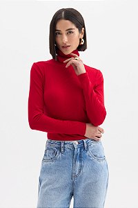 Blusa com Gola Flor de Lis F27371