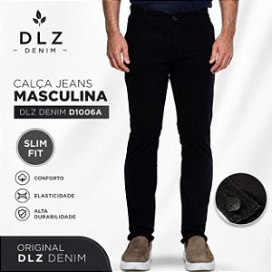 Calça Jeans Masculina DLZ Slim Essential