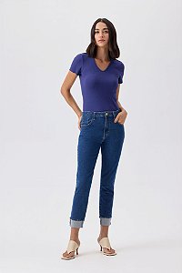 Calça Jeans Flor de Lis F62375