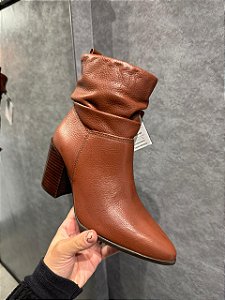 Bota Bottero Feminina Couro Salto Bloco 377701