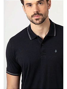 Camisa Polo Masculina DLZ D9027 Linha Essencial Regular
