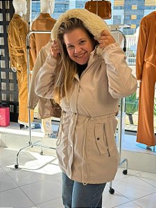 Parka Feminina Apeluciada BJ2613