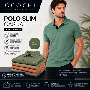 Polo Masculina Ogochi 7554005
