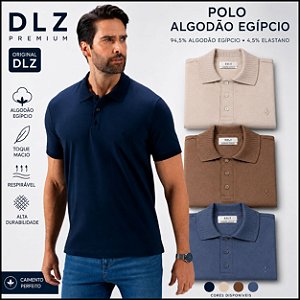 Camiseta Polo Algodao Egipcio D691410