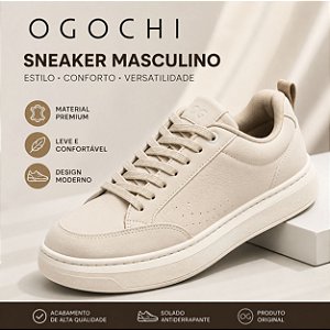 Tênis Casual Masculino Ogochi Street Sintetico