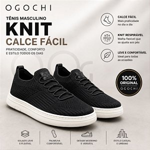 Tênis Calce Facil Masculino Ogochi