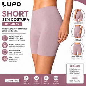 Short Sem Costura Loba Lupo 41805