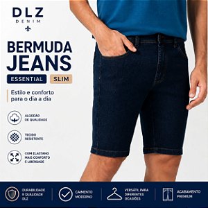 Bermuda Masculina Slim D5006A