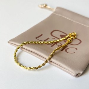 Pulseira Cordão Baiano 2,5mm 18cm