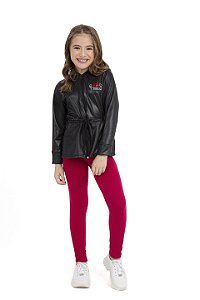 Conjunto feminino parka cirrê