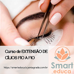 Extensão de cílios fio a fio
