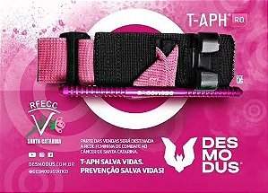 Torniquete T-APH DESMODUS cor de rosa