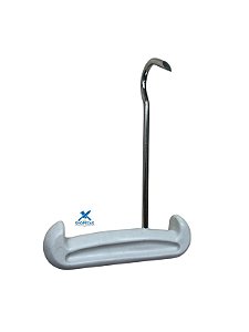 Gancho para desossa inox longo mão direita unha de gato