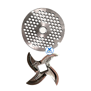 Conjunto inox disco e cruzeta Nº 22 5mm
