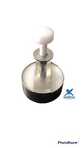 Modelador de Hamburguer manual profisional Inox e Polietileno 112mm