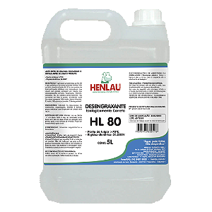 HL 80 - DESENGRAXANTE ECOLÓGICO 5L