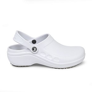 SAPATO CLOG  ANTIDERRAPANTE BRANCO - STICKY SHOES