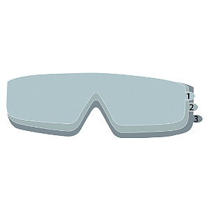 PELICULAS PROTETORAS OCULOS SEGURANCA AMPLA VISAO GOGGLE GALERAS 10 KIT COM 3 PÇ