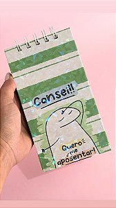 Bloco de anotações - Cansei! - Flork