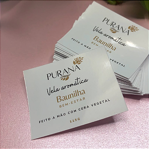 Adesivo Personalizado Quadrado (Vários Tamanhos)