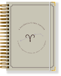 Planner Permanente Modular - Coleção signos ÁRIES