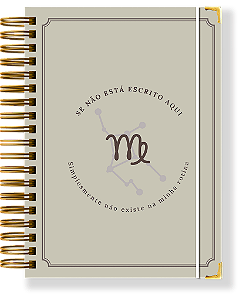 VIRGEM - Planner Permanente Modular - Coleção signos