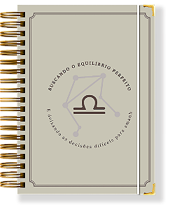 LIBRA - Planner Permanente Modular - Coleção signos