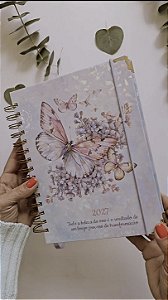 Capa Borboleta Planner 2027 datado