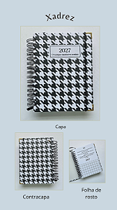Agenda 2027 Datada Capa Xadrez | Difs Designer