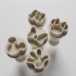 Kit com 05 Carimbos docinhos/brigadeiro - Mickey Mouse 1