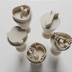 Kit com 05 Carimbos para docinhos/brigadeiro - Poderoso Chefinho 1
