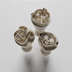 Kit com 03 Carimbos para docinhos/brigadeiro - Little Angel