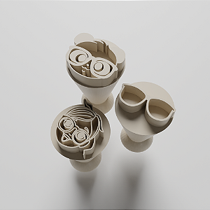 Kit com 03 Carimbos para docinhos/brigadeiro - Luluca