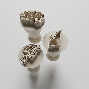 Kit com 03 Carimbos para docinhos/brigadeiro - Valente