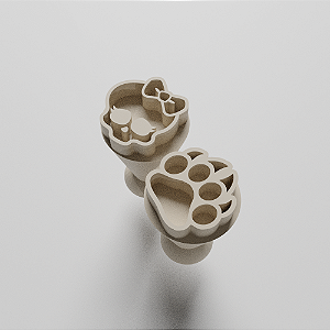 Kit com 02 Carimbos para docinhos/brigadeiro - Monster High