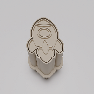 Ejetor e modelador de docinhos/brigadeiro - Foguete